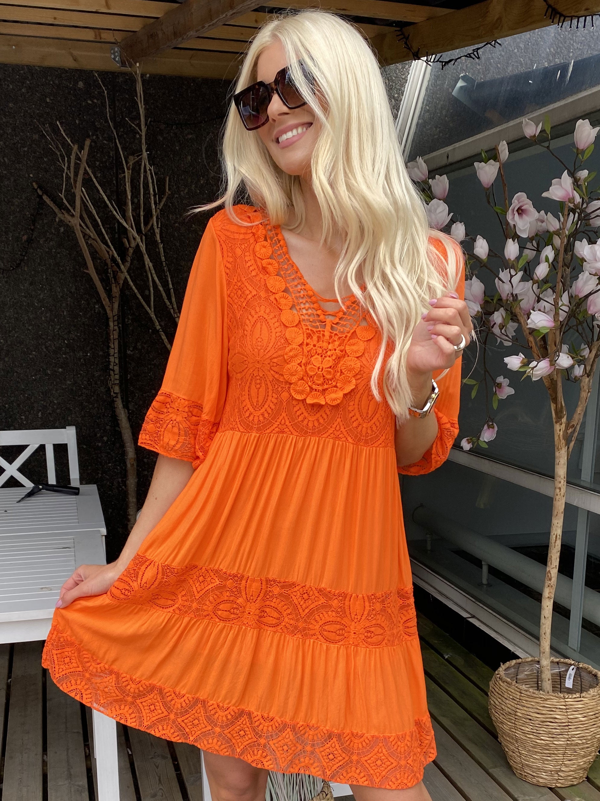 Sasia - Sommarklänning med spets